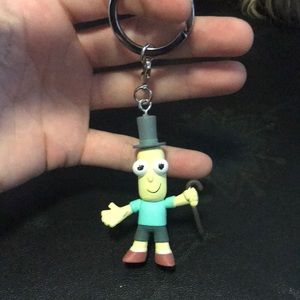 Rick and Morty Mr. Poopybutthole keychain